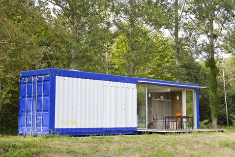 container amenage habitation vacances VOLUME