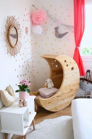 Chambre d'enfant (fille) - princesse - Kreadeco - décoration